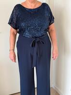 Donkerblauw dames jumpsuit, Kleding | Dames, Jumpsuits, Blauw, Maat 46/48 (XL) of groter, Ophalen of Verzenden, Zo goed als nieuw