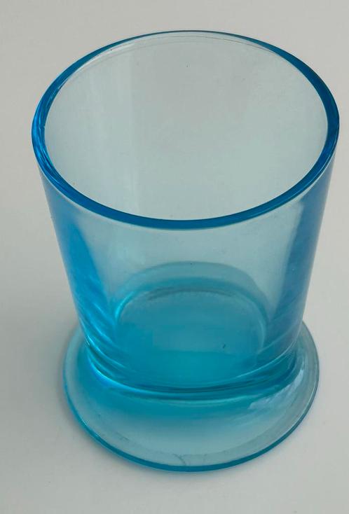 Iittala -Blauw waterglas'Boy'ontwerp Stefan Lindfors Iittala, Antiek en Kunst, Antiek | Glas en Kristal, Ophalen of Verzenden