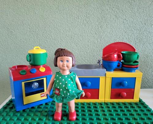 Lego Dolls keuken met popje Lisa, Kinderen en Baby's, Speelgoed | Duplo en Lego, Gebruikt, Lego, Complete set, Ophalen of Verzenden