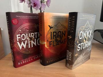 Fourth Wing, Iron Flame & Onyx Storm US Editie beschikbaar voor biedingen