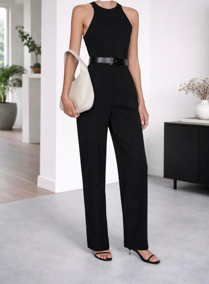 Mango jumpsuit met riem maat 38 nieuw, Kleding | Dames, Jumpsuits, Zo goed als nieuw, Maat 38/40 (M), Wit, Ophalen of Verzenden