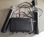Vonyx STWM712 draadloze VHF microfoonset met 2 microfoons, Ophalen, Gebruikt, Zangmicrofoon
