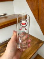 Amstel bier glas | Opening Brouwerij Helmond ‘65, Verzamelen, Glas of Glazen, Ophalen of Verzenden, Amstel, Zo goed als nieuw