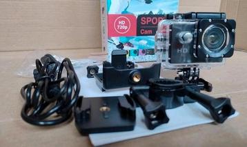 HD Action Sport Camera 720p waterdicht 30m beschikbaar voor biedingen