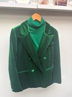 Groene Colbert met coltrui, Maat 38/40 (M), Ophalen of Verzenden, Zo goed als nieuw, Jasje