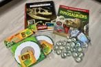 Dinosaurus pakket boeken + knikkers bonlers + lampion + tas, Kinderen en Baby's, Ophalen of Verzenden, Zo goed als nieuw