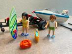 6864 playmobil pickup met boot, Complete set, Ophalen of Verzenden, Zo goed als nieuw