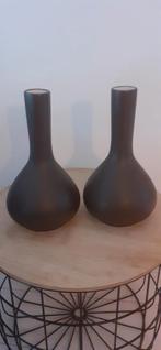 2x Ikea Vazen - Bijna Zwart - Uitstekende Staat, Ophalen, Overige materialen, Zwart, Zo goed als nieuw