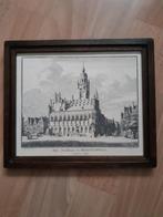 tekening stadhuis Middelburg, Ophalen of Verzenden