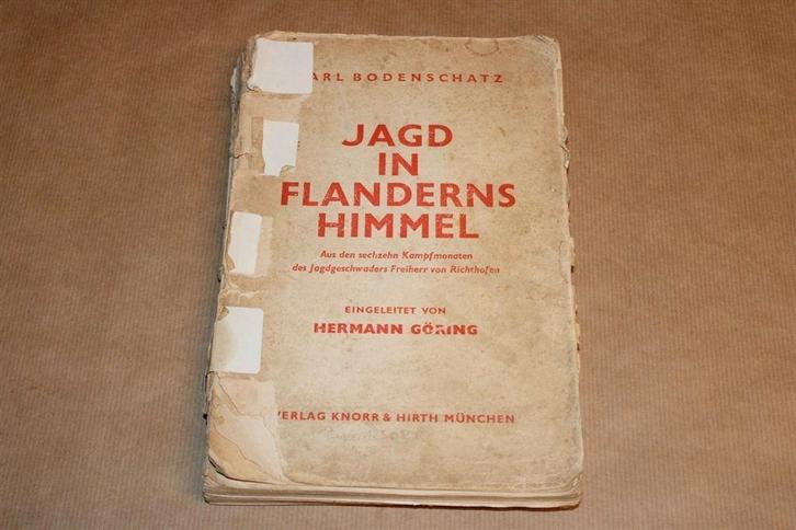 Jagd in Flanderns Himmel - Hermann Göring - 1943 !!, Boeken, Oorlog en Militair, Gelezen, Overige onderwerpen, Tweede Wereldoorlog