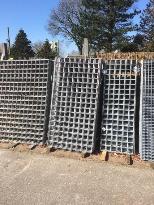 IJzer trellis / Gaaspaneel / Gaaselement / Draadscherm, Tuin en Terras, Gaas en Draad, Nieuw, Gaas, 20 meter of meer, Ophalen