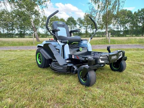 EGO Z6 ZT4201E-L Zero-Turn zitmaaier INCL. GRATIS ACCU'S, Tuin en Terras, Zitmaaiers, Nieuw, 90 tot 120 cm, Elektrische starter