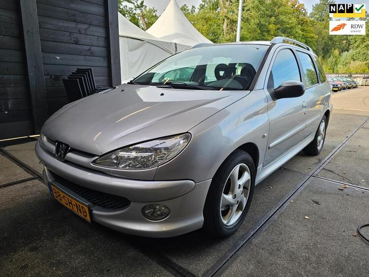 Peugeot 206 SW 1.4-16V Air-line 3 AIRCO *apk:07-2026*, Auto's, Peugeot, Bedrijf, Te koop, ABS, Airbags, Airconditioning, Boordcomputer