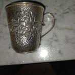 Hept je djokja zilver kinder kopjes of christening cup, Verzenden