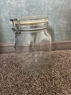 Weckpotteb set, Ophalen, Zo goed als nieuw, Glas, Pot, Bus of Blik