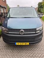 ROLSTOELBUS- Volkswagen Transporter 2.0 D 62KW DC 2016 Blauw, Auto's, Euro 6, 4 cilinders, Origineel Nederlands, Grijs