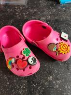 Crocs roze, met leuke buds, maat C4/5, Ophalen, Gebruikt, Meisje, Overige typen