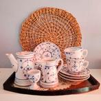 Blauw Saks, antiek koffieserviesje (incompleet), Antiek en Kunst, Antiek | Servies compleet, Ophalen of Verzenden