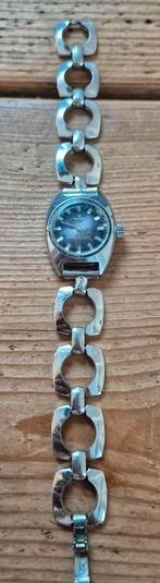 Vintage sixties horloge W. Ancre 17 rubis, Overige merken, Staal, Gebruikt, Staal