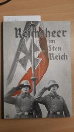 Reichsheer im 3ten Reich (Duitsland 1935 WW2), Verzamelen, Militaria | Tweede Wereldoorlog, Verzenden, Landmacht, Duitsland, Boek of Tijdschrift