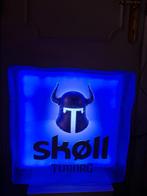 Lichtreclame Skoll bier vodka, Ophalen of Verzenden, Nieuw, Lichtbak of (neon) lamp