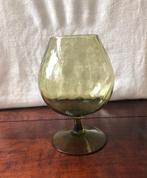 Empoli glas, vaas model Baronessa, warm groen, Antiek en Kunst, Ophalen of Verzenden