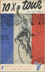 "10 x tour" / Jan Cottaar - in de ronde van Frankrijk - 1960, Boeken, Verzenden, Gelezen, Lopen en Fietsen