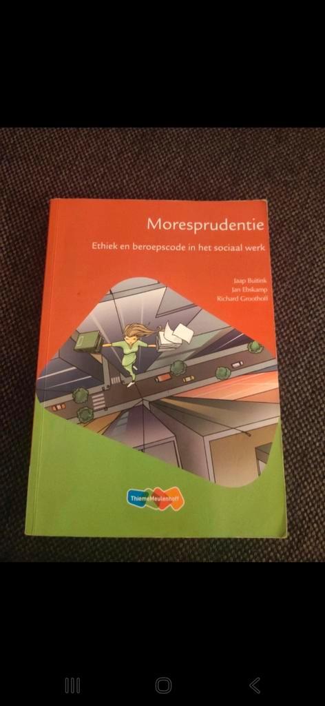 Moresprudentie - Ethiek Sociaal Werk (Boek), Boeken, Schoolboeken, Gelezen, Overige vakken, Overige niveaus, Ophalen of Verzenden