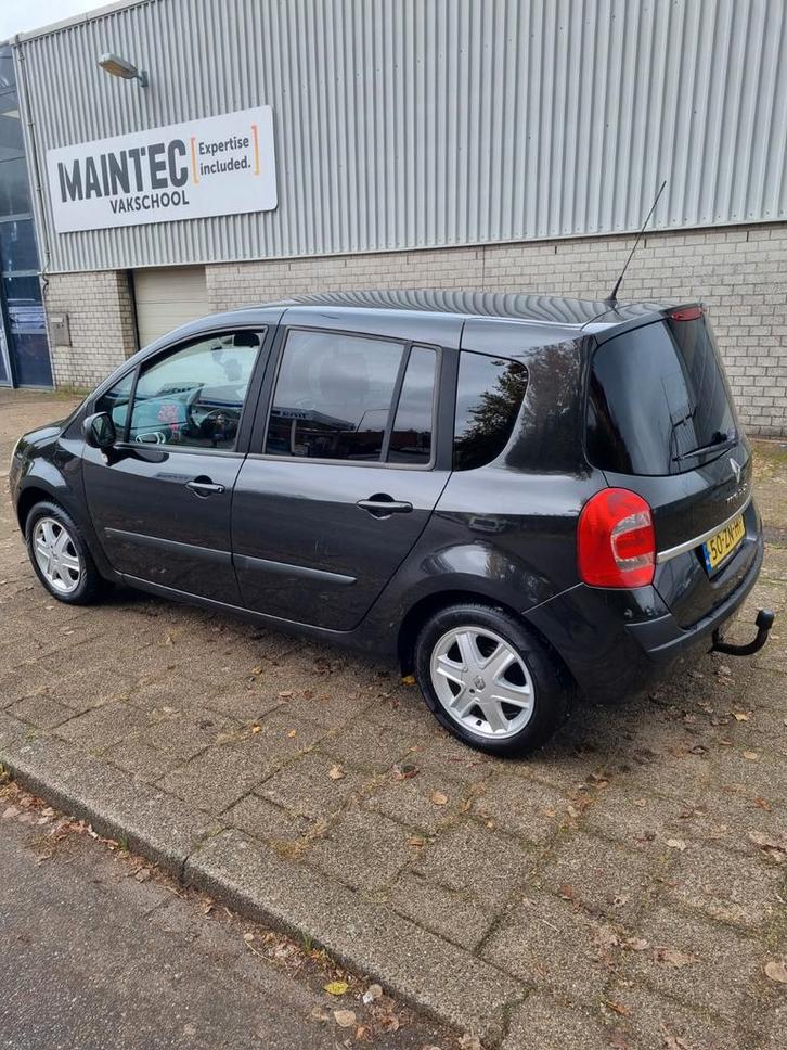 Renault Grand Modus 1.2 92.892KM 2008 Zwart APK Sept 2026, Auto's, Renault, Grand Modus, Benzine, B, MPV, Handgeschakeld, Origineel Nederlands