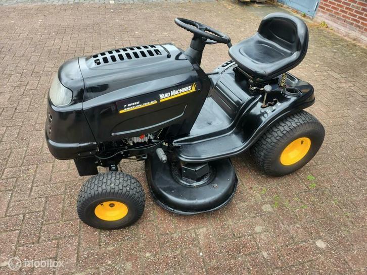 Zitmaaier  mtd 17/5 pk zijlosser, Tuin en Terras, Zitmaaiers, Gebruikt, Elektrische starter, Mulchfunctie, Ophalen