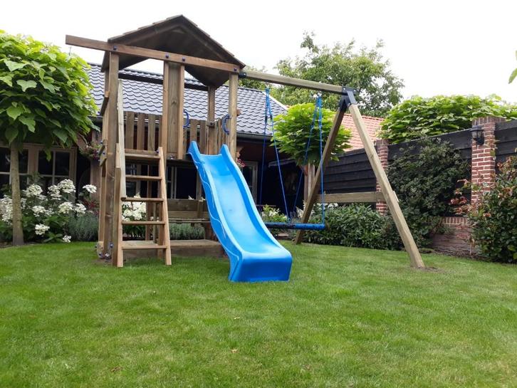 speeltoren CLUBHUIS speelhuis klimtoren speeltoestel, Kinderen en Baby's, Speelgoed | Buiten | Speeltoestellen, Nieuw, Brandweerpaal
