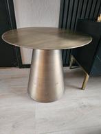 Gouden bijzettafel, Ophalen, Gebruikt, Rond, Minder dan 55 cm