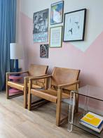 Karin Mobring Ikea design fauteuil, Huis en Inrichting, Fauteuils, Ophalen, Gebruikt, 50 tot 75 cm, Leer