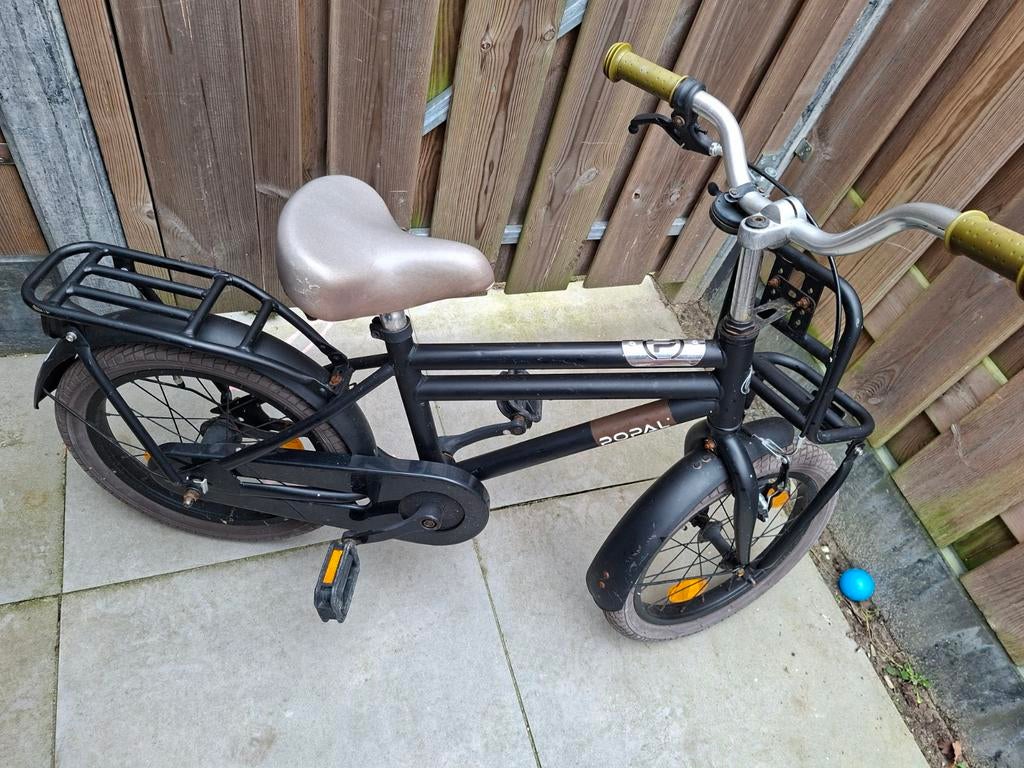 Popal Kinderfiets 16 inch - gebruikt, Fietsen en Brommers, Fietsen | Kinderfietsjes, Ophalen, Gebruikt, 16 tot 20 inch, Popal