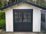 Houten blokhut te koop., Tuin en Terras, Tuinhuizen, Blokhut, Zonder ramen, Hout, Ophalen