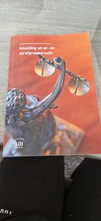 Nieuwe boek inleiding straf - en strafprocesrecht van LOI 20, Ophalen of Verzenden, Nieuw