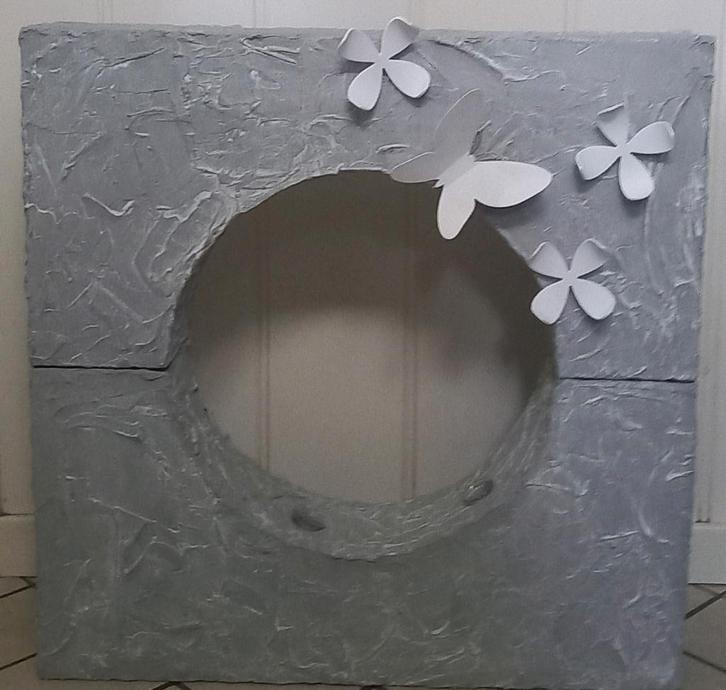 Kunstobject volle maan, Antiek en Kunst, Kunst | Schilderijen | Abstract, Ophalen of Verzenden