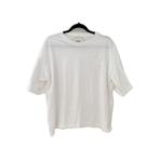 Shoeby x Lonneke Nooteboom | T-shirt basic wit | Maat M/L, Verzenden, Zo goed als nieuw, Wit, Korte mouw