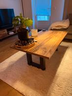 Salontafel 120x70cm met zwarte poten, Huis en Inrichting, Tafels | Salontafels, Ophalen, Gebruikt, Overige materialen, 100 tot 150 cm