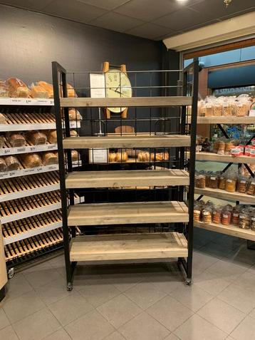Opbergkast steigerhout, stalen frame. Snelle levering beschikbaar voor biedingen
