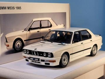 BMW M535i E28 1985 Alpinwhite Autoart in originele verpak. beschikbaar voor biedingen