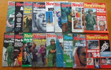 Newsweek magazines jaren 70 en 80
