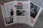Herman Brood 2 tijdschriftknipsels uit de Belgische HUMO, Knipsel(s), Buitenland, Verzenden, 1980 tot heden