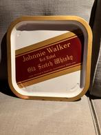 Vintage Johnnie Walker Dienblad whisky whiskey reclame, Ophalen of Verzenden, Gebruikt, Gebruiksvoorwerp