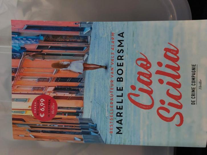Marelle Boersma - Ciao Sicilia, Boeken, Thrillers, Zo goed als nieuw, Ophalen