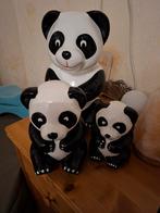 Leuke Panda Beelden Set, Ophalen of Verzenden, Zo goed als nieuw, Dier