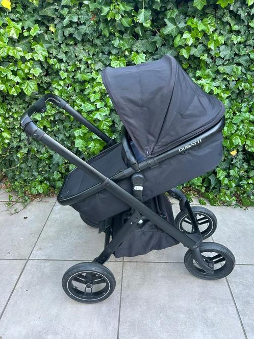 Dubatti One Kinderwagen 2-in1 wagen Zwart, Kinderen en Baby's, Kinderwagens en Combinaties, Gebruikt, Combiwagen, Overige merken