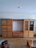 Wandmeubel blank eiken wand meubel kast vitrine kroeg cave, Ophalen, Gebruikt, 300 cm of meer, 150 tot 200 cm