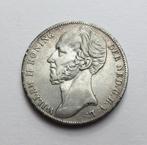 **  Nederland -  1848  - 1 Gulden Willem II  -  ZILVER  **, 1 gulden, Verzenden, Zilver, Losse munt