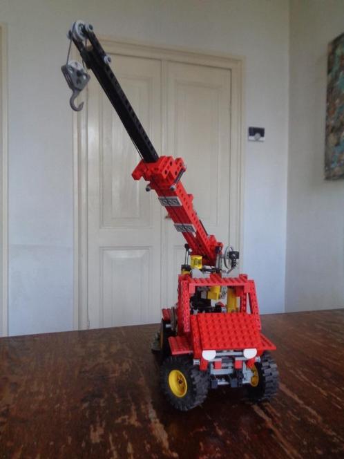 technisch lego / lego technic - hijskraan model 8854 - 1994, Kinderen en Baby's, Speelgoed | Duplo en Lego, Lego, Ophalen of Verzenden